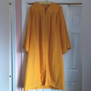 Yellow/Gold Graduation Gown